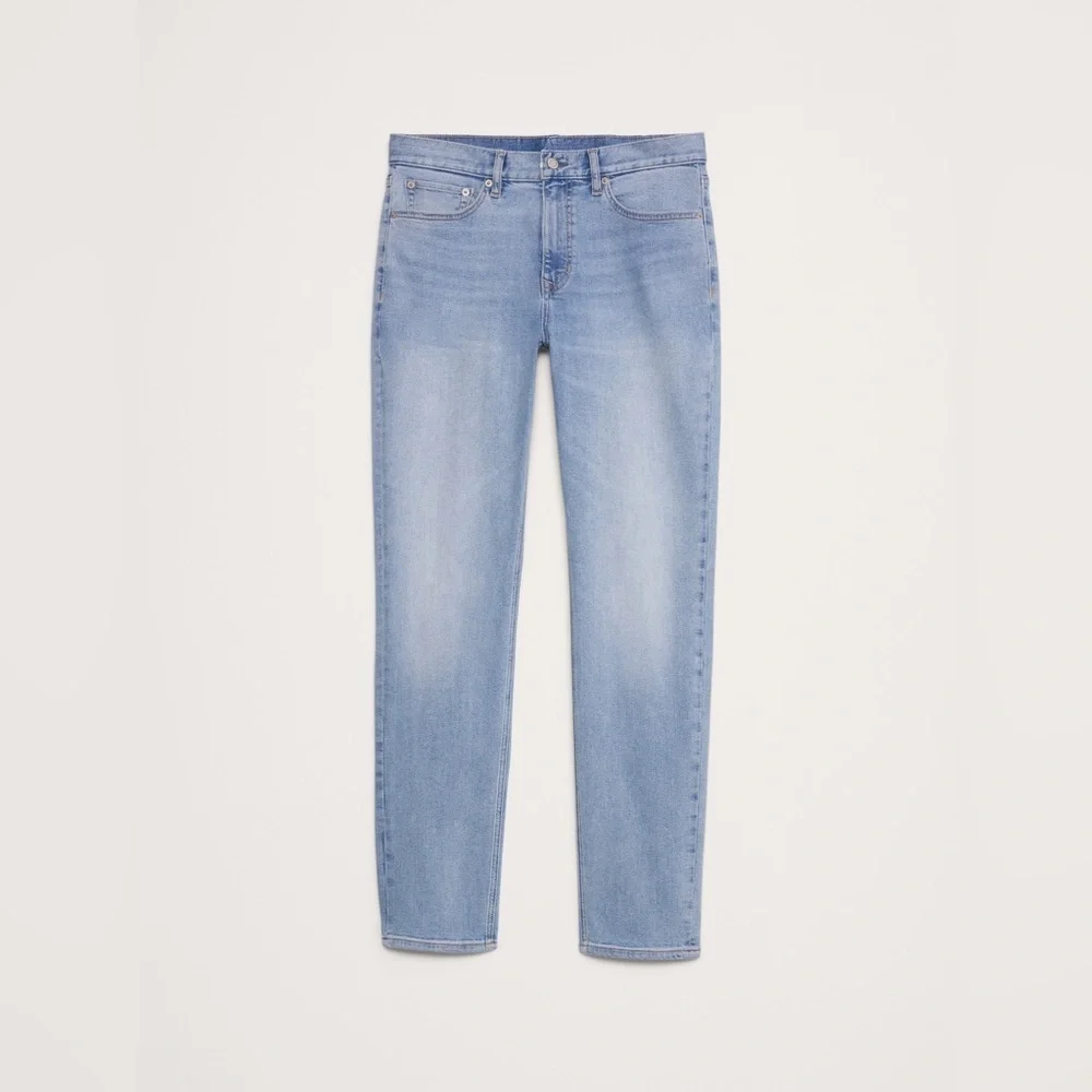 Banana Republic Slim LuxeTraveler mens jeans 40 x 32 NWOT light wash Spring - Picture 1 of 16